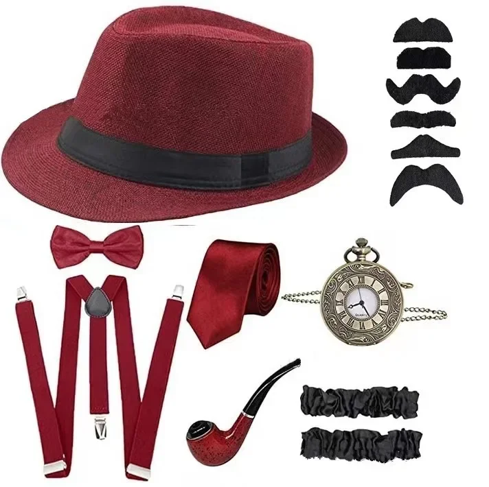 Men'S Accessories In The 1920S - مجموعة إكسسوارات أزياء تنكرية للرجال لحفلات