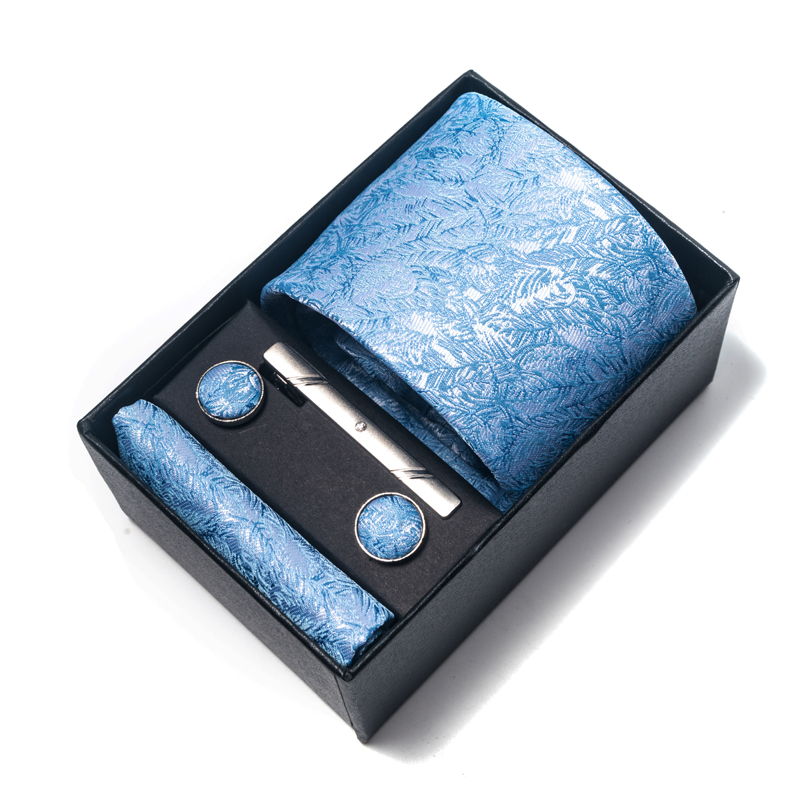 Neck Tie Set Box - رائجة البيع 8 سنتيمتر التعادل منديل