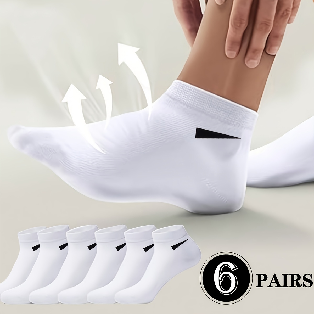 Men Accessories All - 6/12 جوارب غير مرئية منخفضة القطع