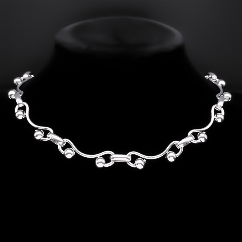 Y2K المختنق سلسلة قلادة للنساء - مراجعة Men Accessories Neck Chain وسعره