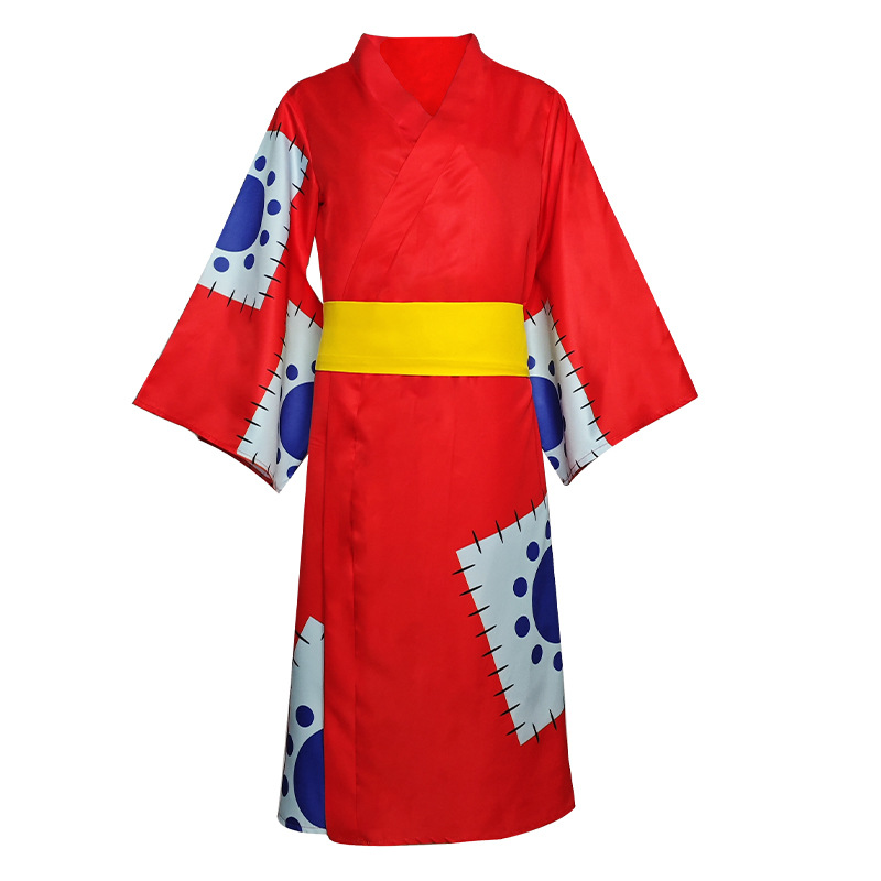 لوفي تأثيري أنيمي القرد D لوفي - مراجعة Men'S Kimono Accessories وسعره