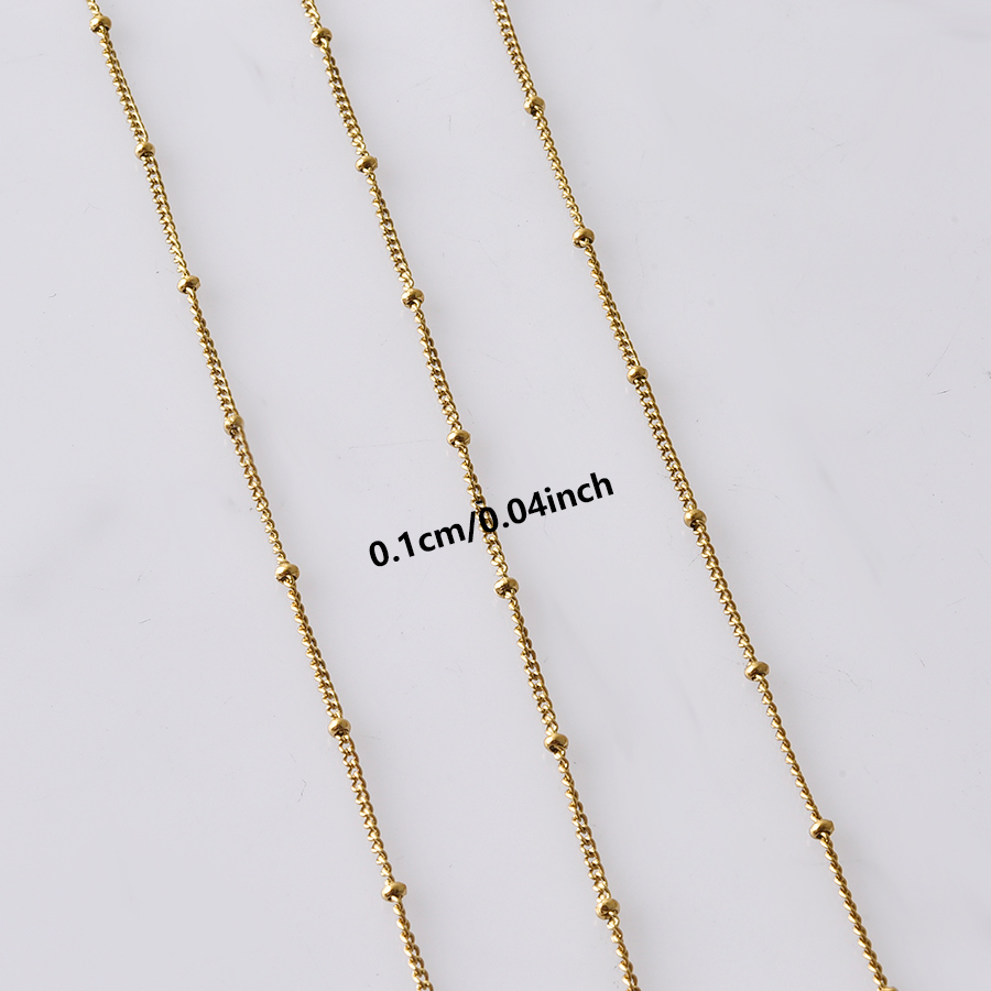 قلادات سلسلة خرز طويلة بمشبك ج - مراجعة Men Accessories Neck Chain وسعره
