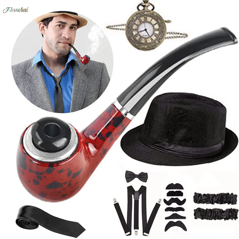 أزياء الهالوين لحفلة غاتسبي ال - مراجعة Men'S Accessories In The 1920S وسعره